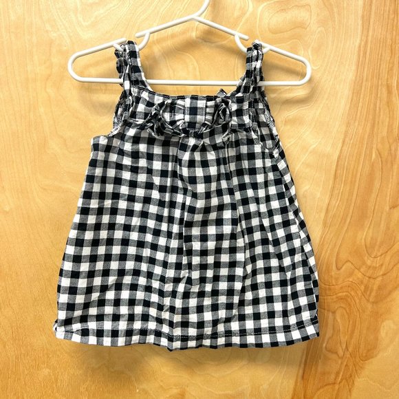 3T Girl's Checkered Tank-Top (Brand: Carter's) - Picture 1 of 3